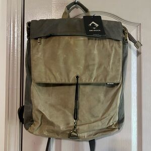 DRI DUCK Tan and Gray Men's Backpack